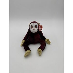 Ty Beanie Babies - Zodiac Collection - Monkey - (2000, Retired)